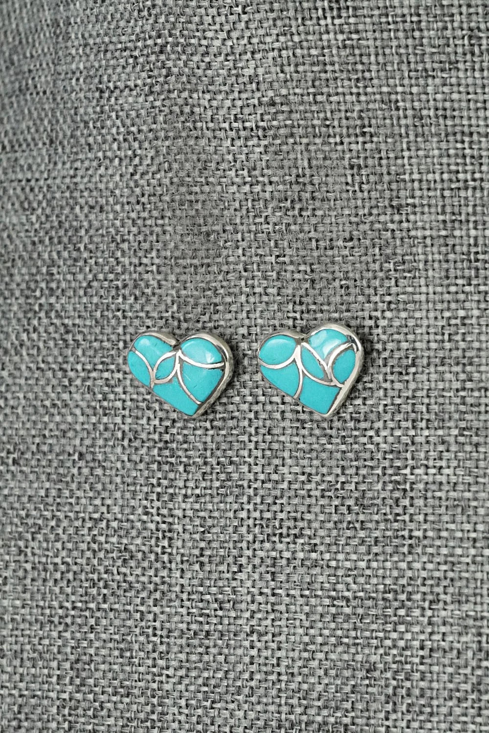 Turquoise & Sterling Silver Earrings - Orena Leekya