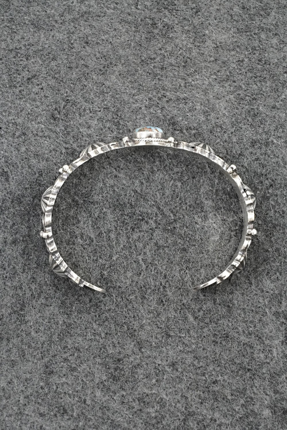 Turquoise & Sterling Silver Bracelet - Thomas Yazzie