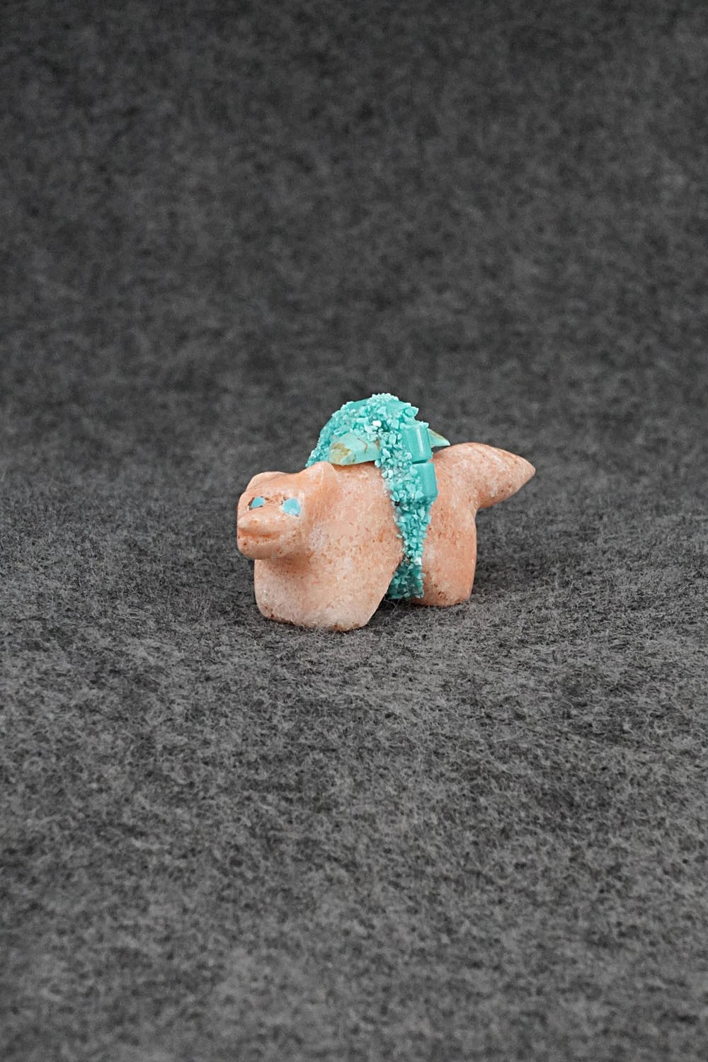 Wolf Zuni Fetish Carving - Marveletta Phillips