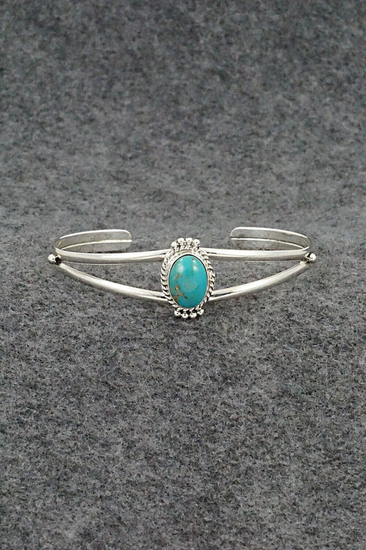 Turquoise & Sterling Silver Bracelet - Jan Mariano