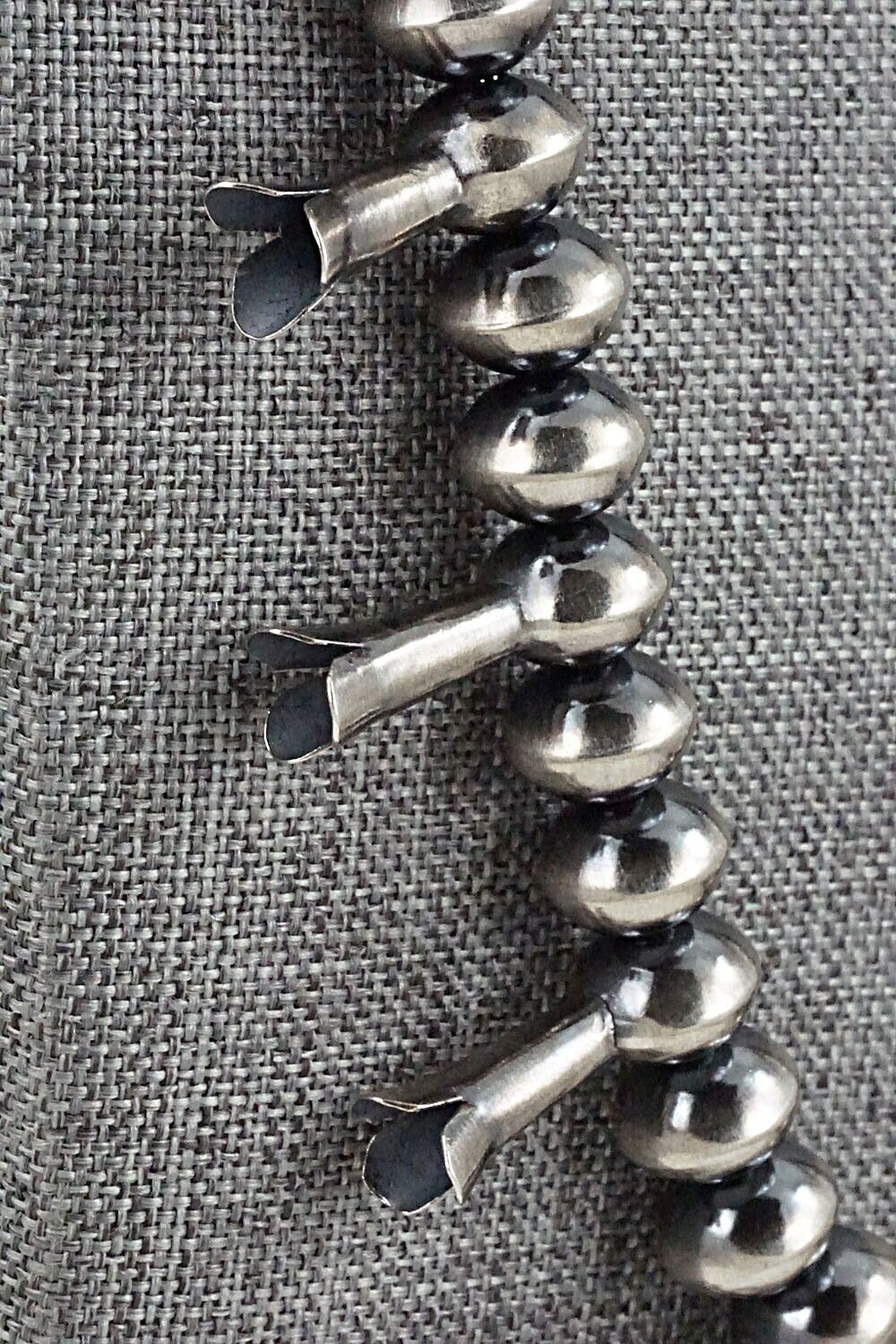 Sterling Silver Squash Blossom Necklace - Presley Haley