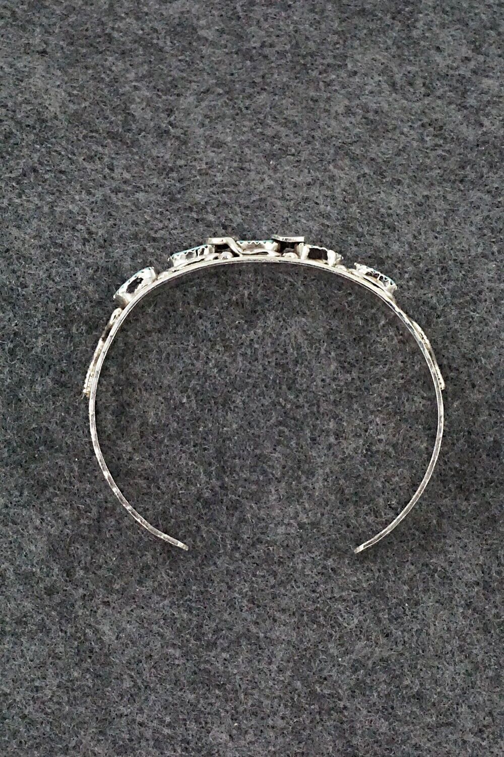 Turquoise & Sterling Silver Bracelet - Joy Calavaza
