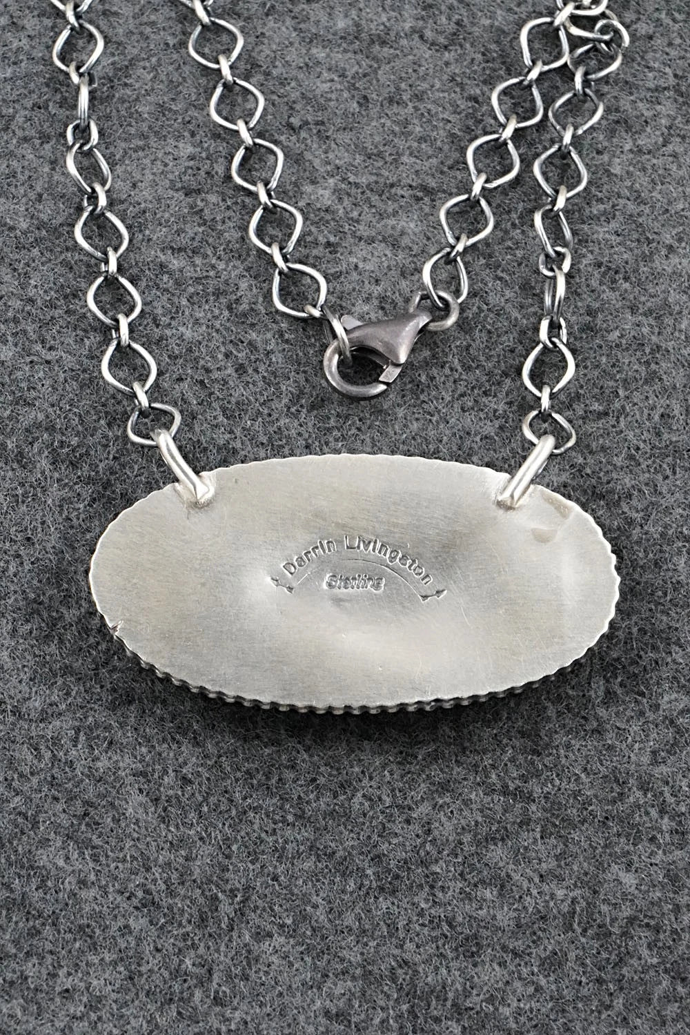 Morado & Sterling Silver Necklace - Darrin Livingston