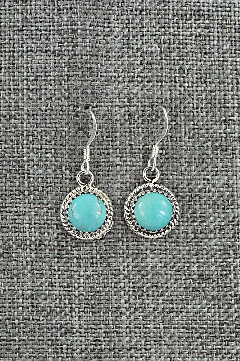 Turquoise & Sterling Silver Earrings - Sharon McCarthy