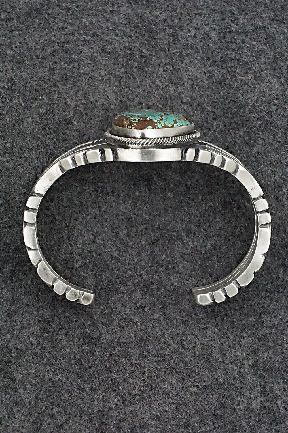 Turquoise & Sterling Silver Bracelet - Mark Yazzie