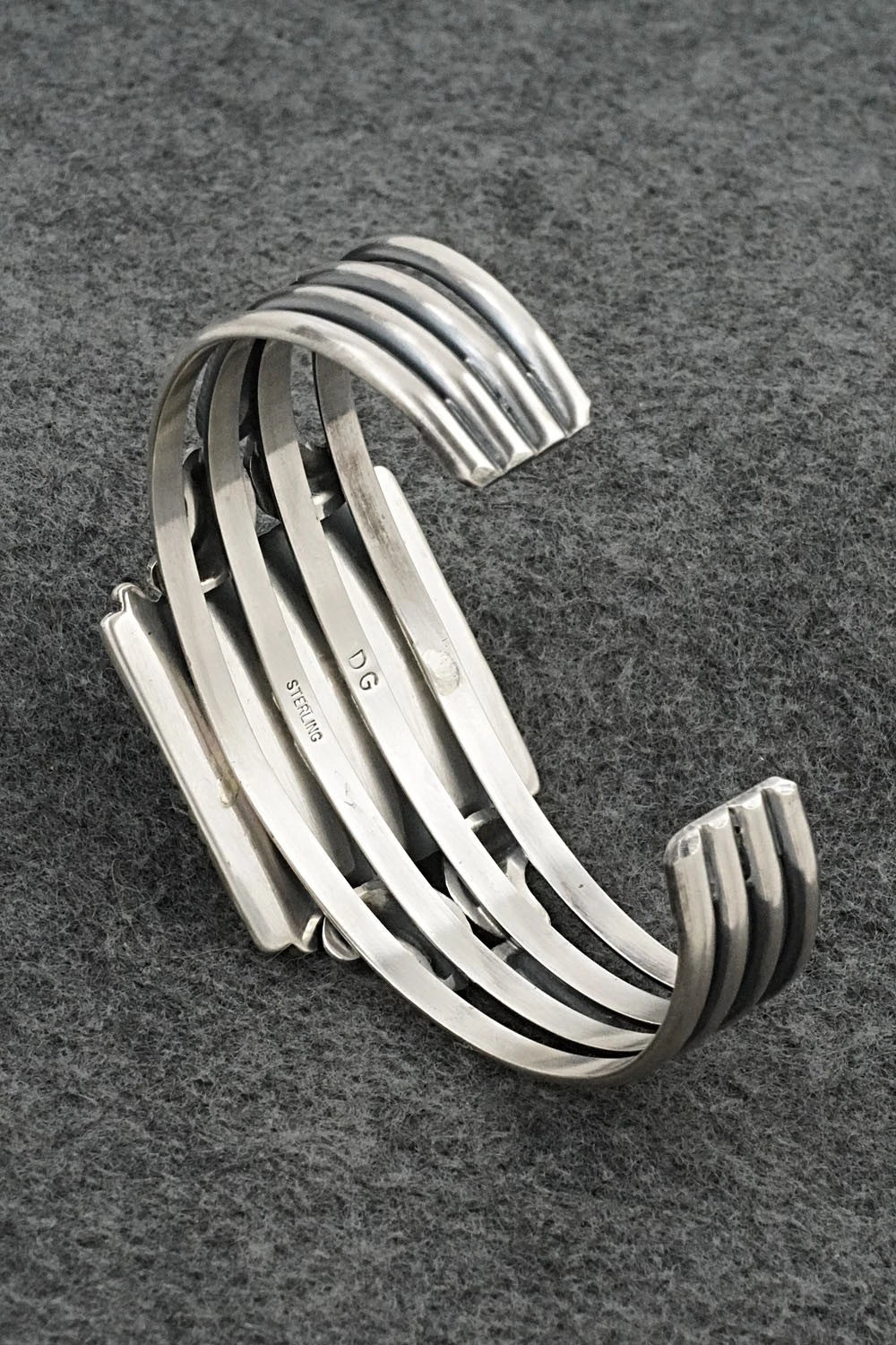 Turquoise & Sterling Silver Bracelet - Derrick Gordon