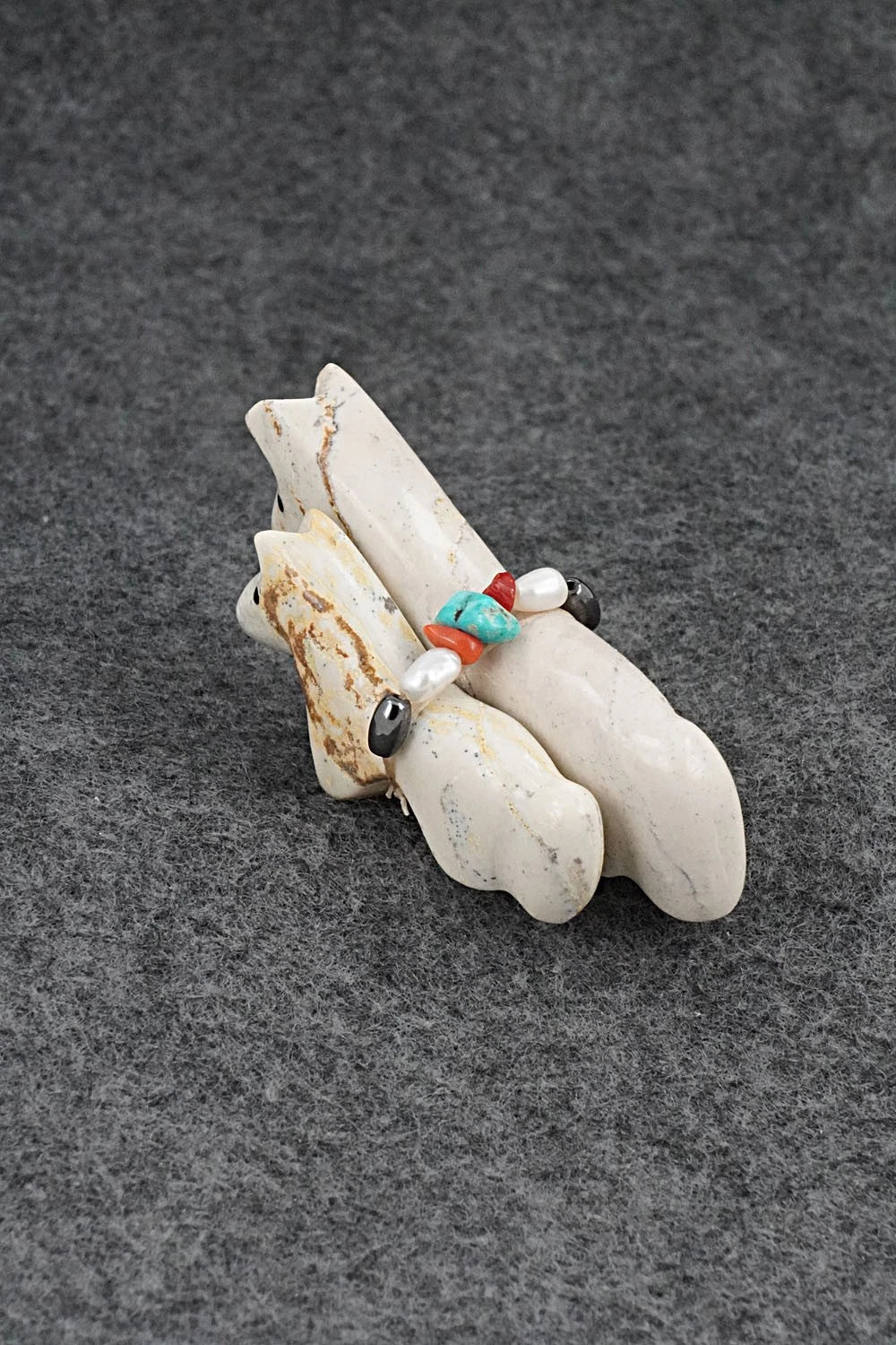 Horses Zuni Fetish Carving - Cheryl Beyuka