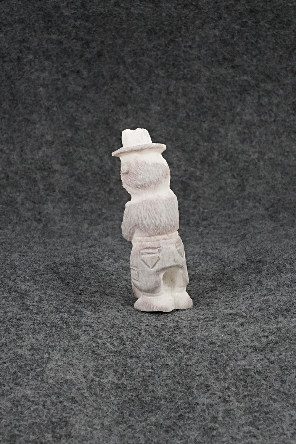Smokey Bear Zuni Fetish Carving - Chris Peina