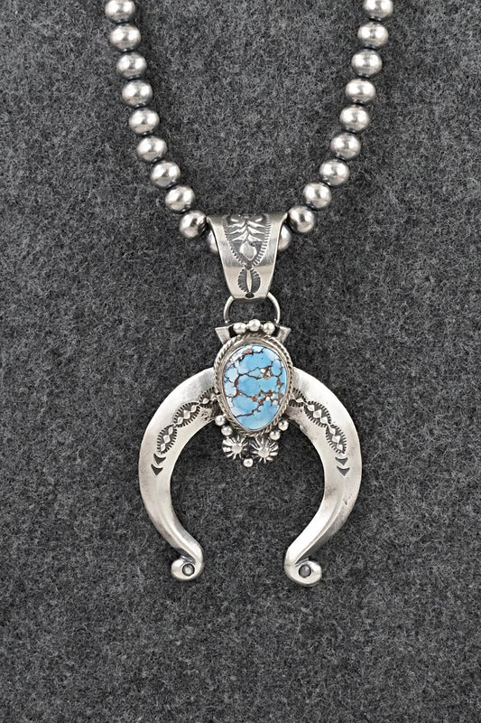 Turquoise & Sterling Silver Necklace - Samuel Yellowhair