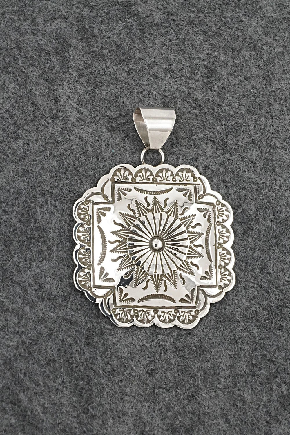 Sterling Silver Pendant - Arnold Blackgoat