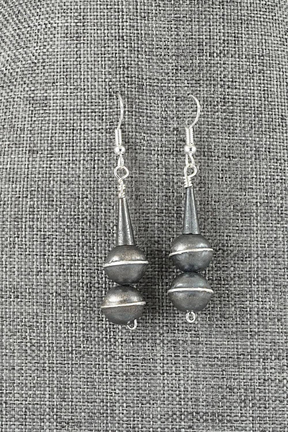 Turquoise & Sterling Silver Squash Blossom Set - Gilbert Martin