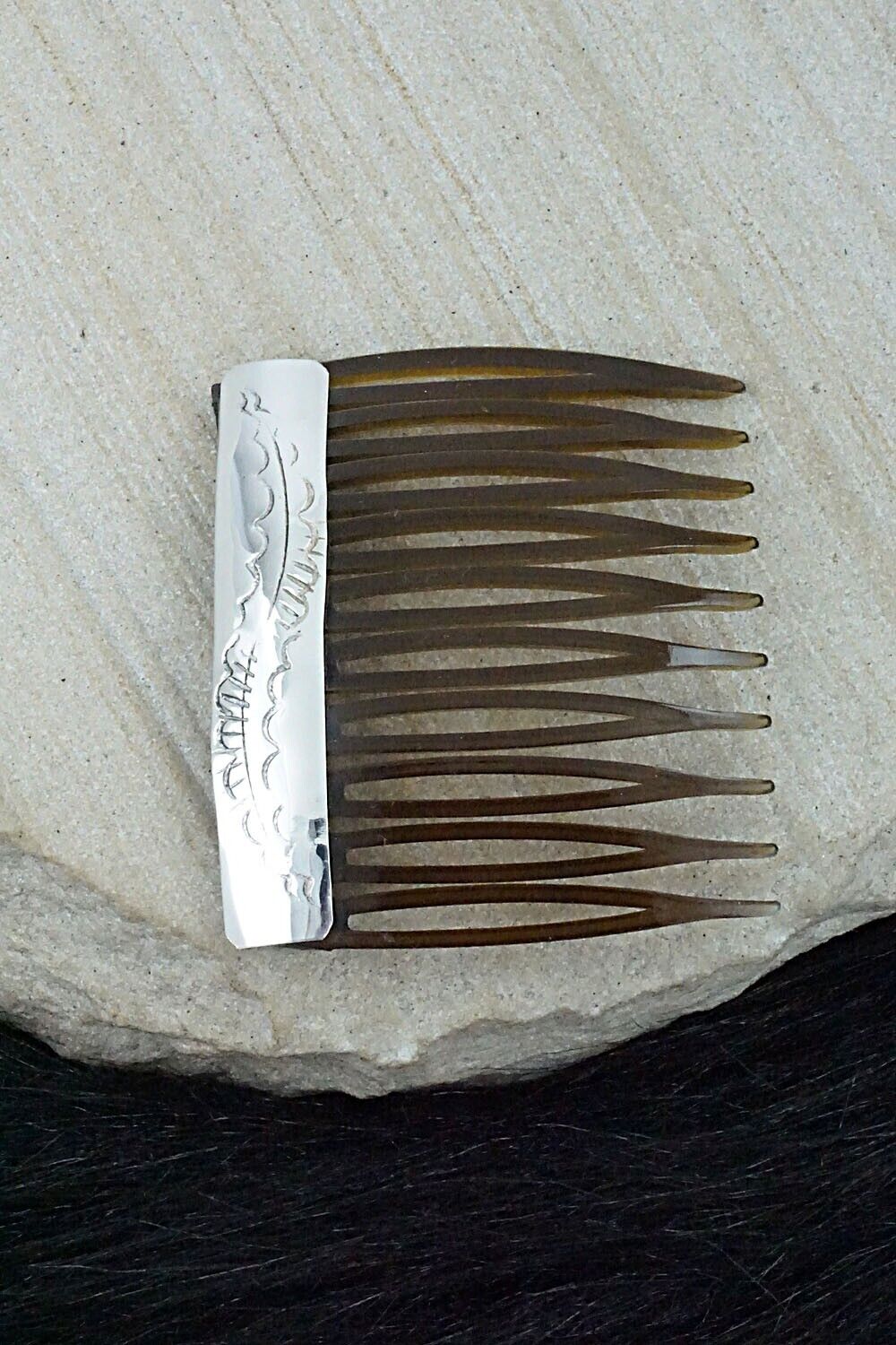 Sterling Silver Hair Combs - Randall Dalgai