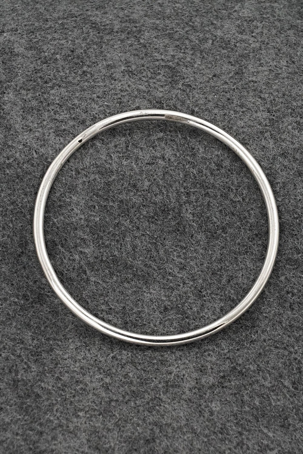 Sterling Silver Bangle Bracelet - Elaine Tahe