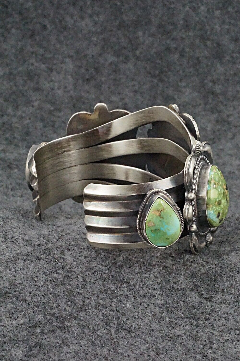 Turquoise & Sterling Silver Bracelet - Tom Lewis