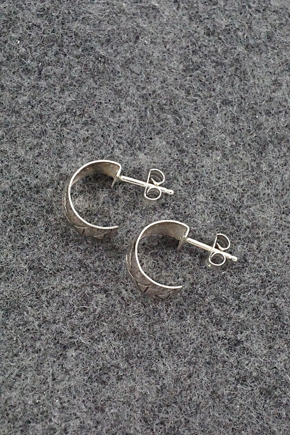 Sterling Silver Hoop Earrings - Nora Ashley