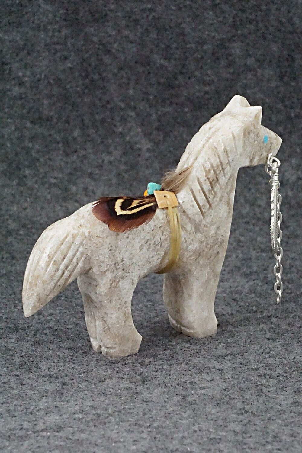 Horse Navajo Fetish Carving - Ben Livingston