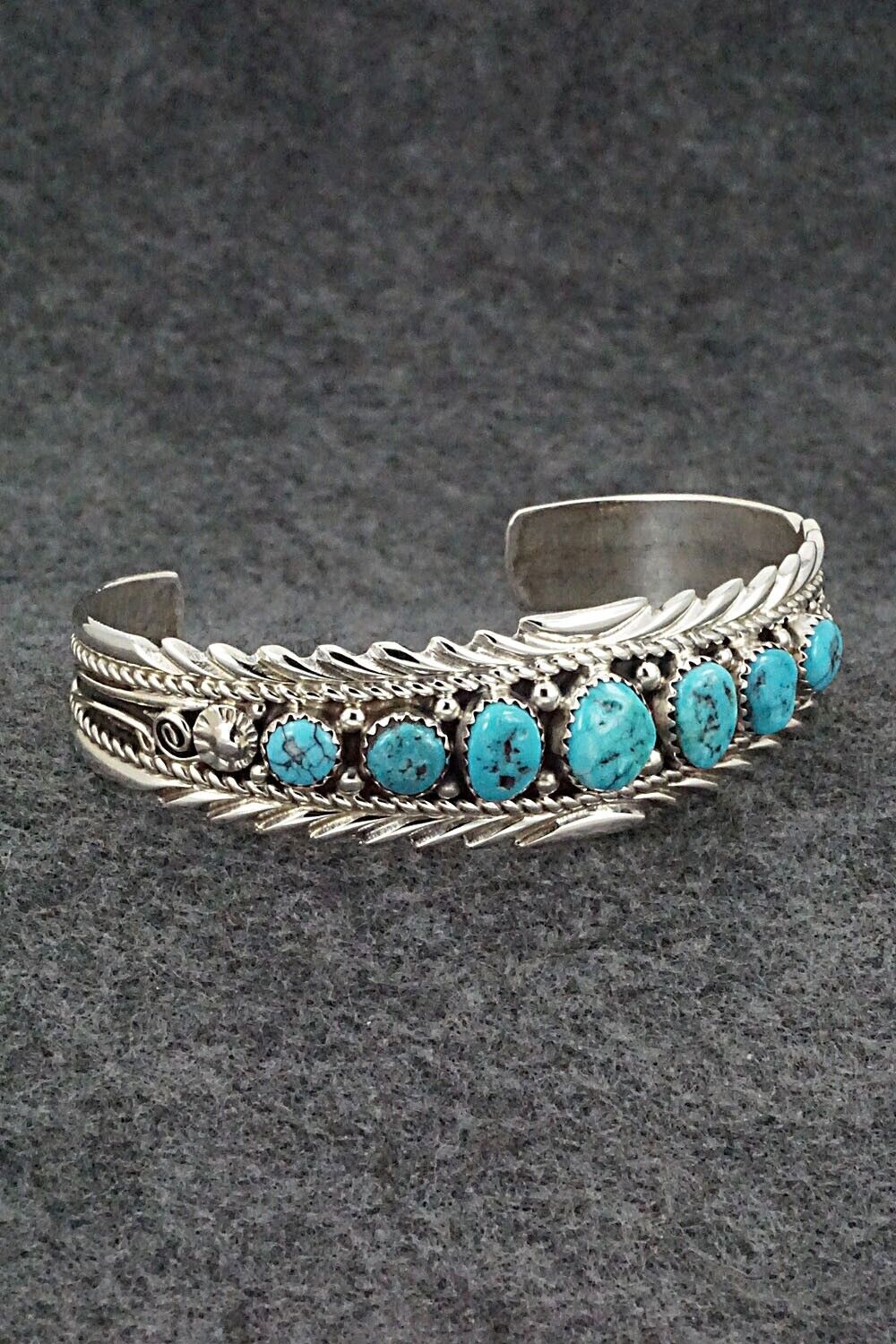 Turquoise & Sterling Silver Bracelet - Anthony Brown