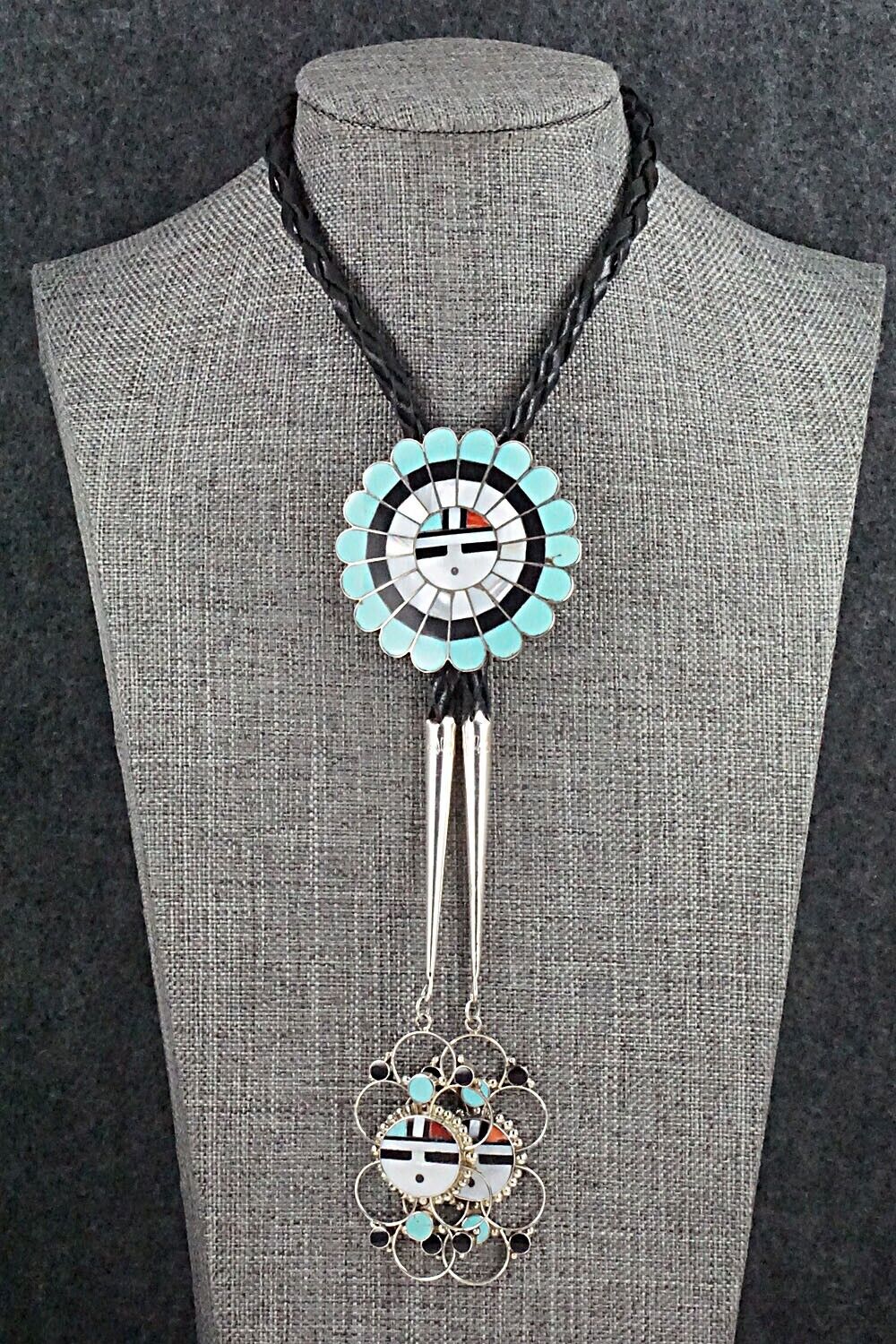 Multi Stone & Sterling Silver Bolo Tie - Bryant Othole