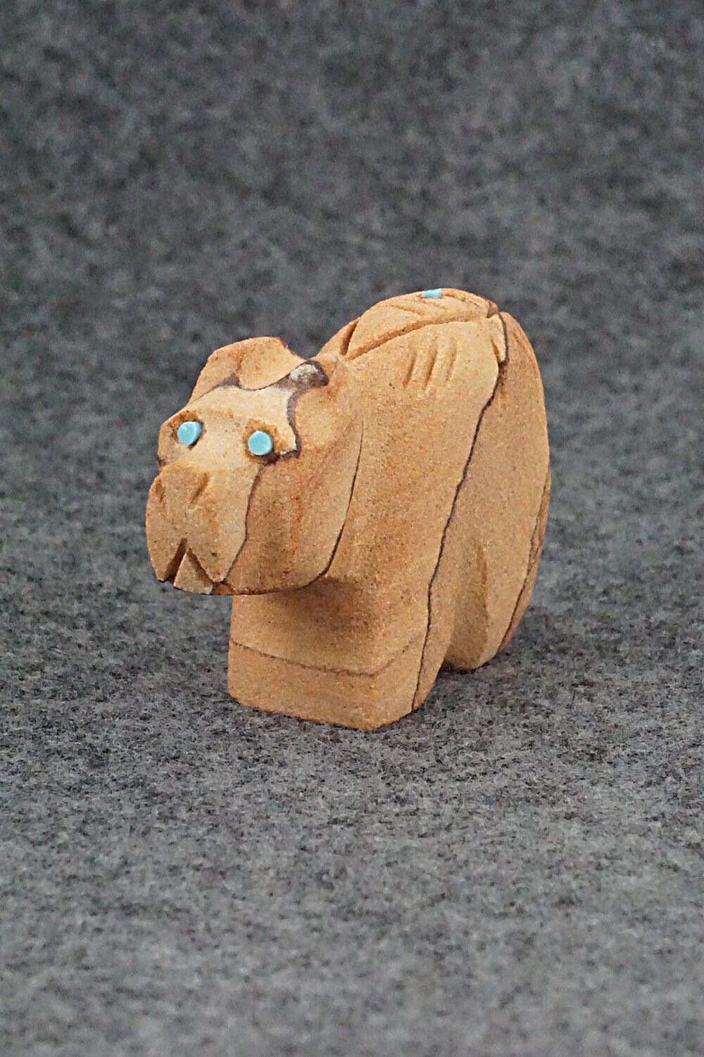 Bear Zuni Fetish Carving - Brandon Phillips