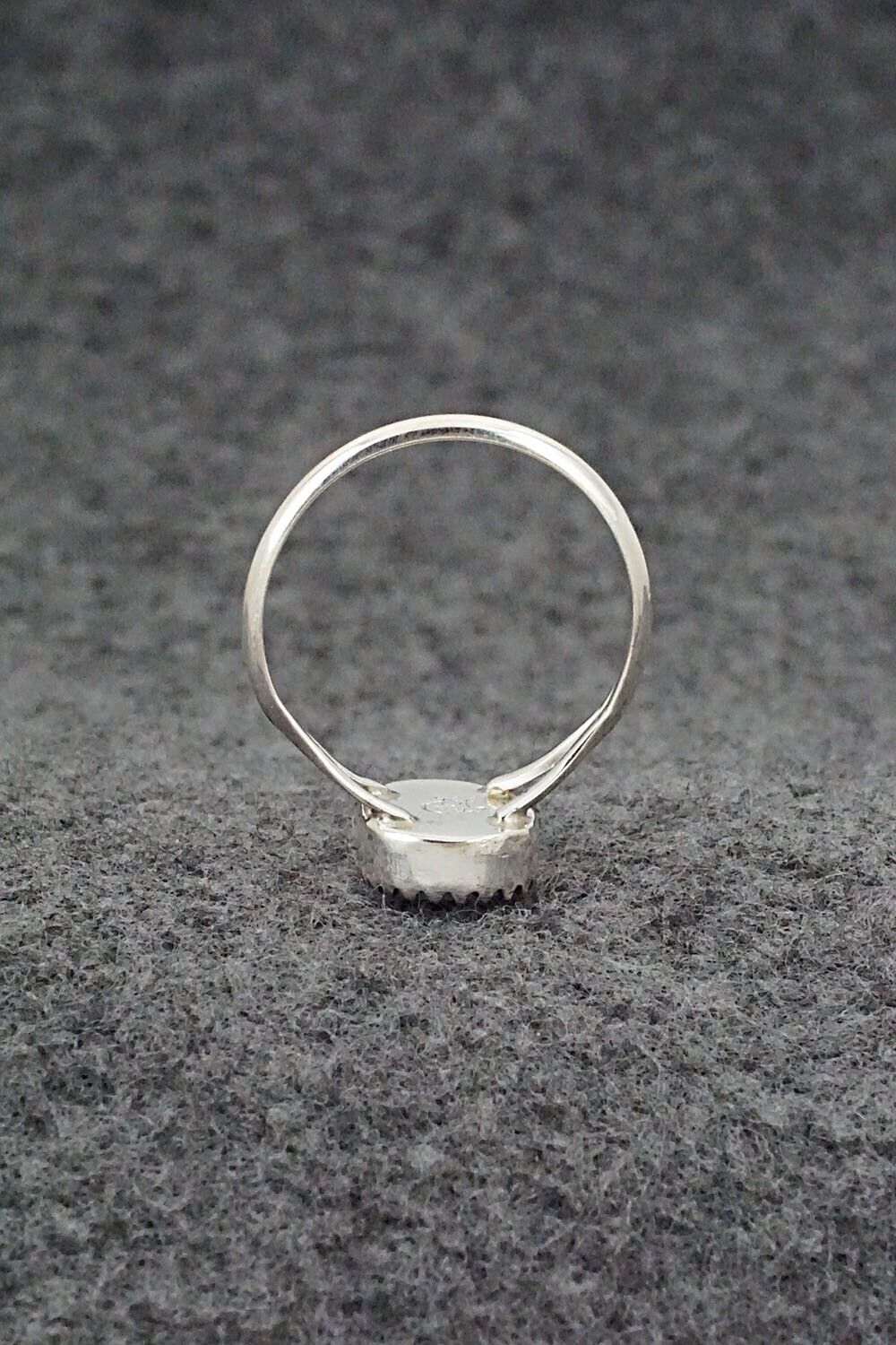 Turquoise & Sterling Silver Ring - Theresa Smith - Size 7