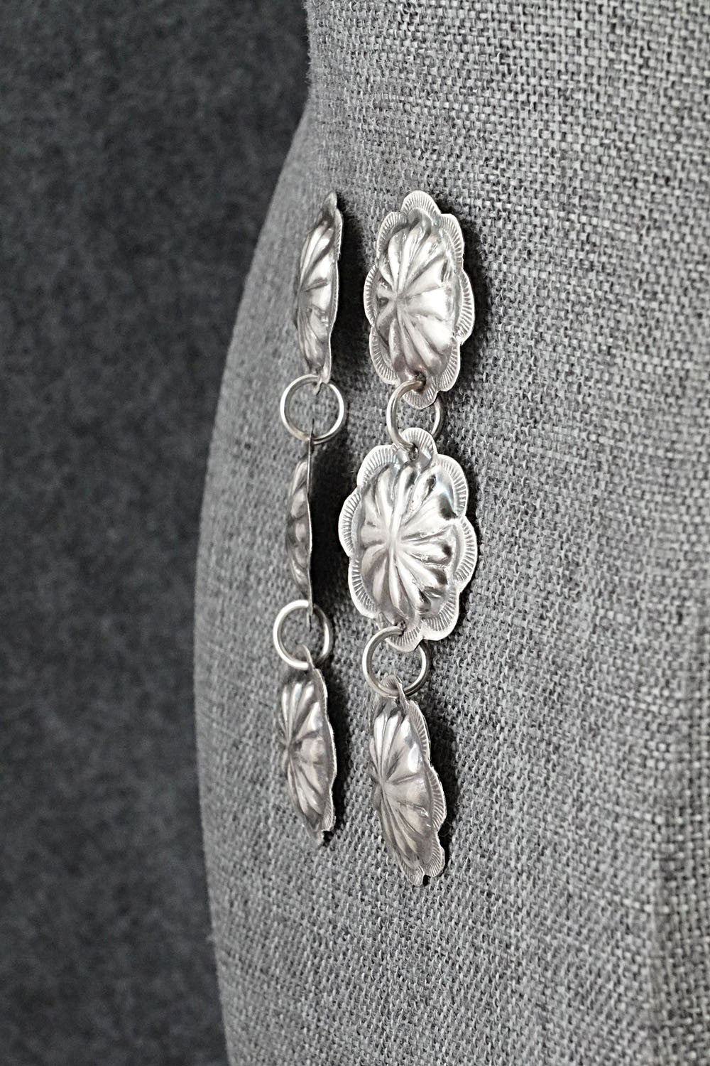Sterling Silver Earrings - Joan Begay