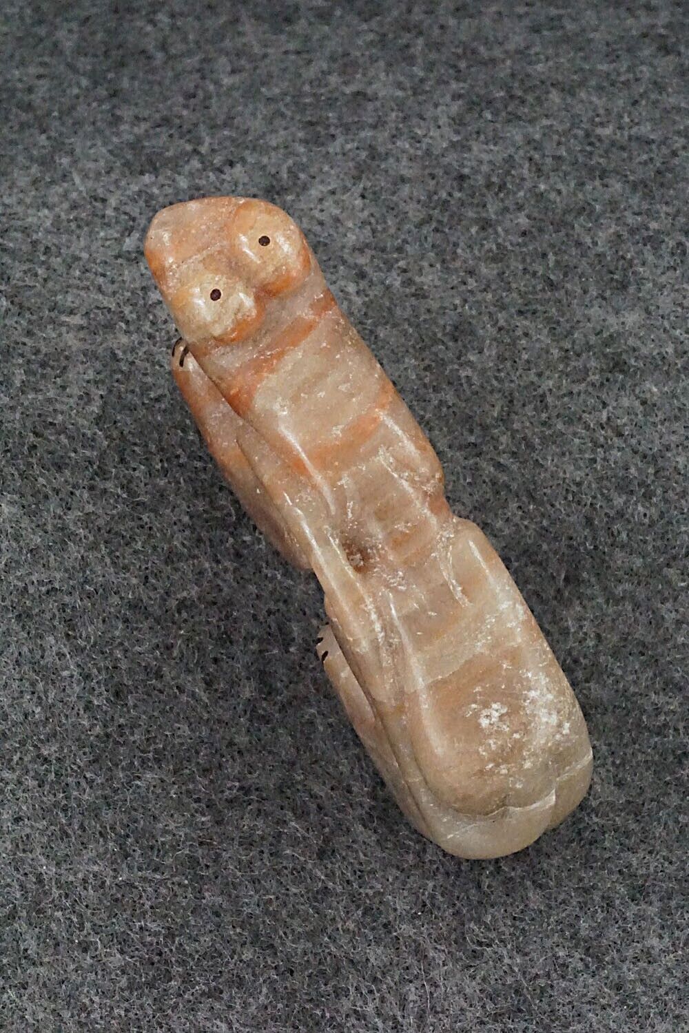 Mountain Lion Zuni Fetish Carving - Rick Kallestewa