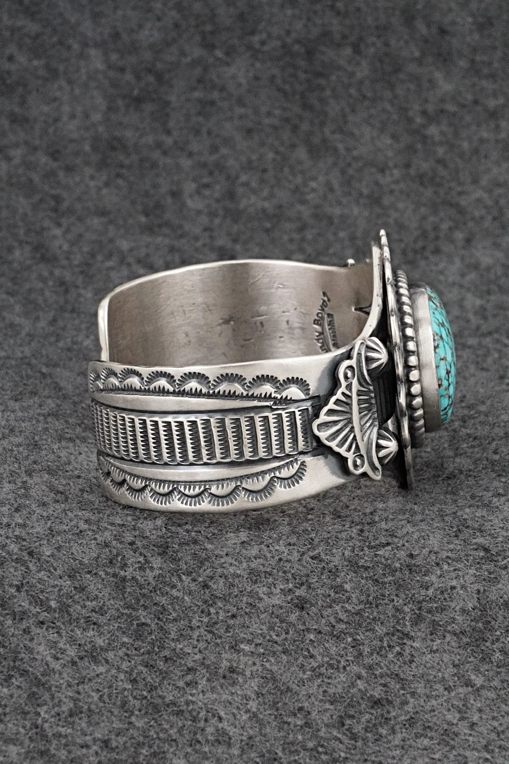 Turquoise & Sterling Silver Bracelet - Randy Boyd