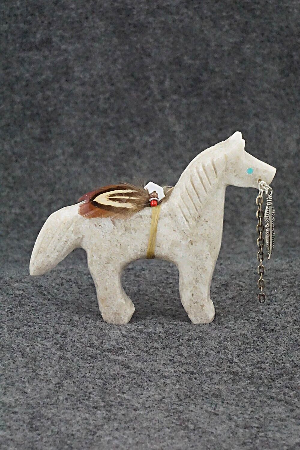Horse Navajo Fetish Carving - Ben Livingston