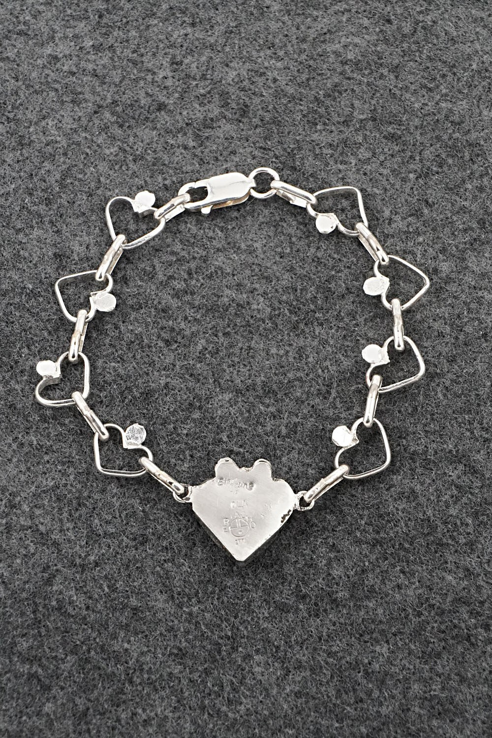 Multi-Stone & Sterling Silver Link Bracelet - Ola Eriacho