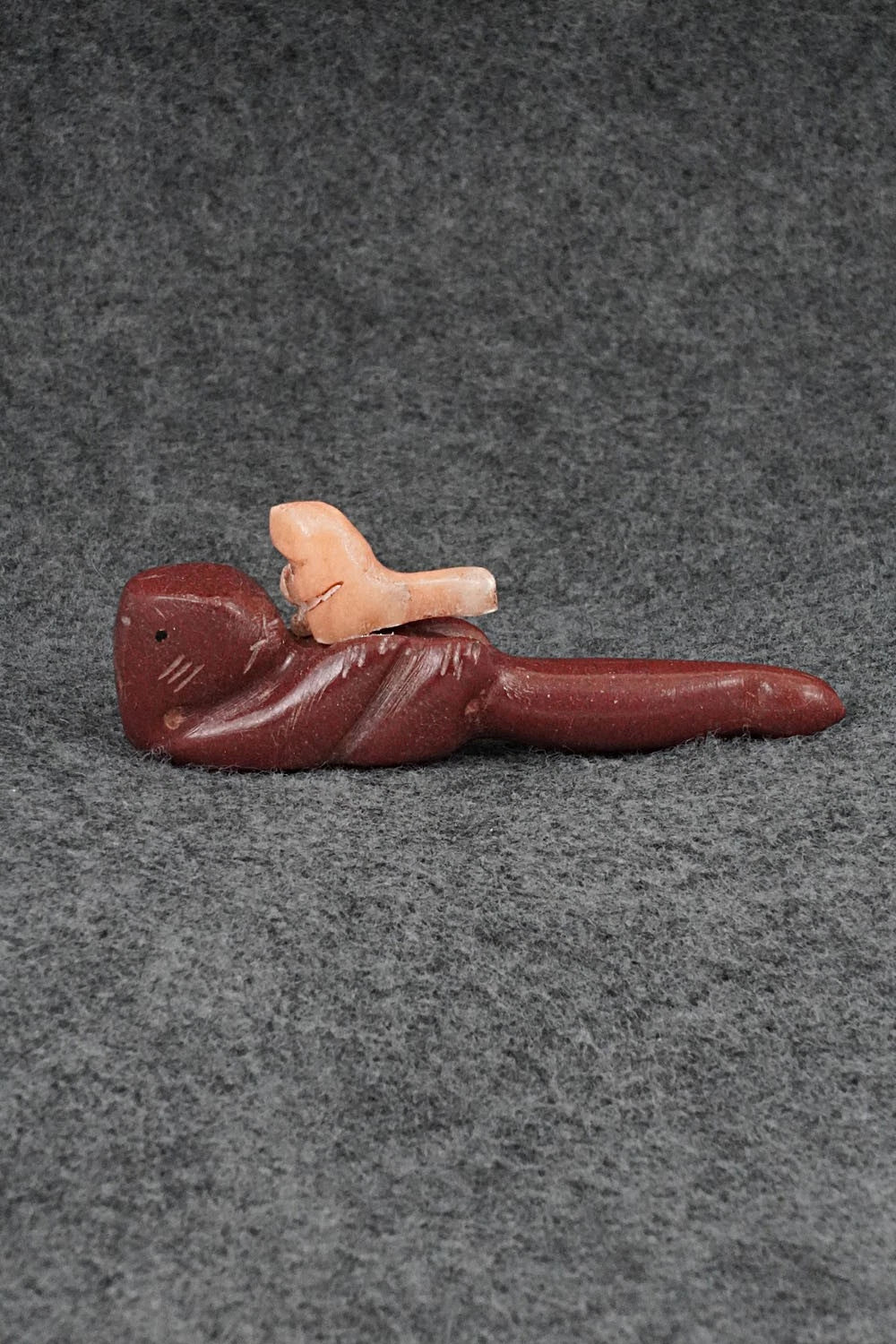 Otter Zuni Fetish Carving - Justin Red Elk