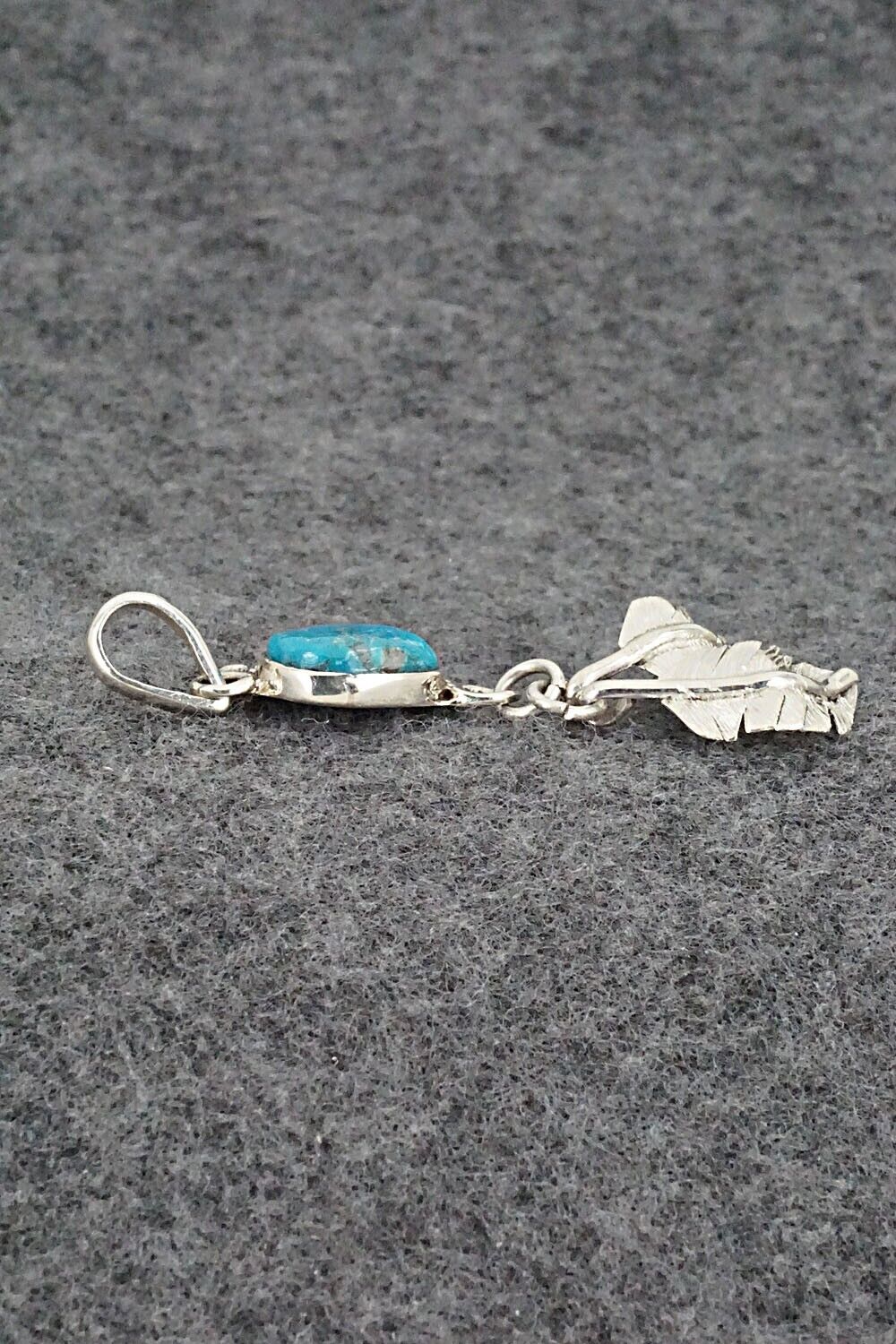 Turquoise & Sterling Silver Pendant - Tammy Deysee