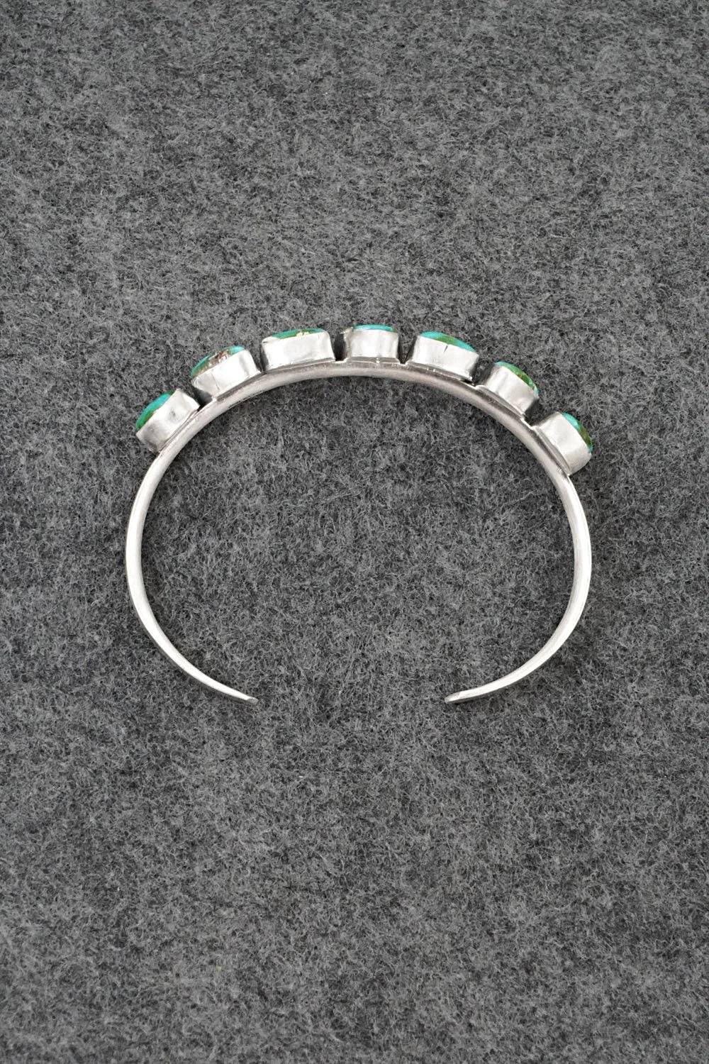 Turquoise & Sterling Silver Bracelet - Tom Lewis