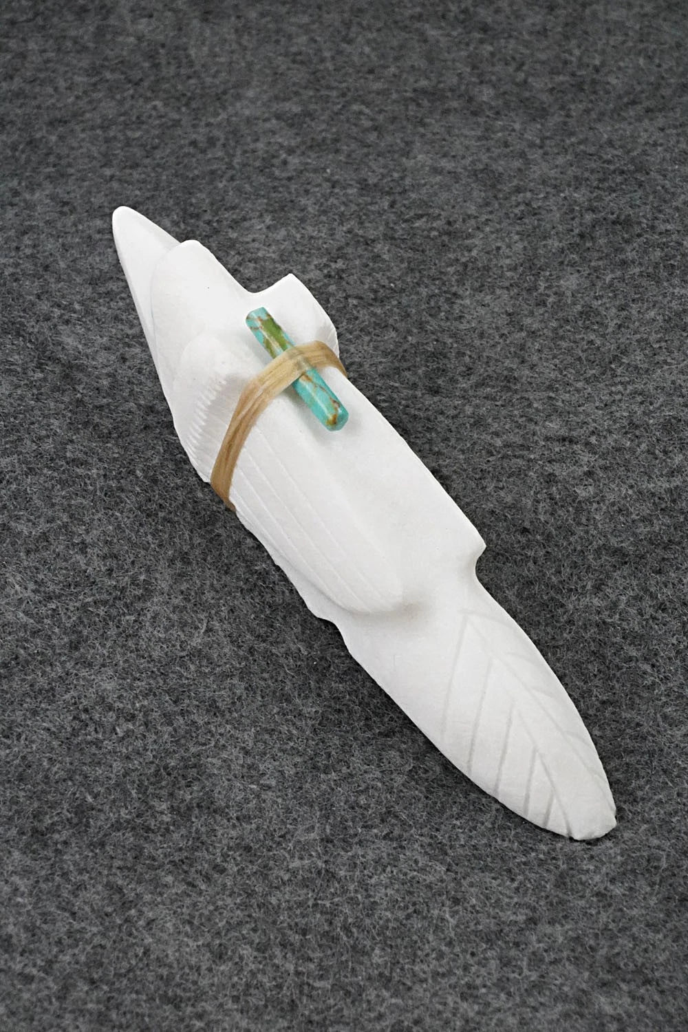 Eagle Zuni Fetish Carving - Herb Halate