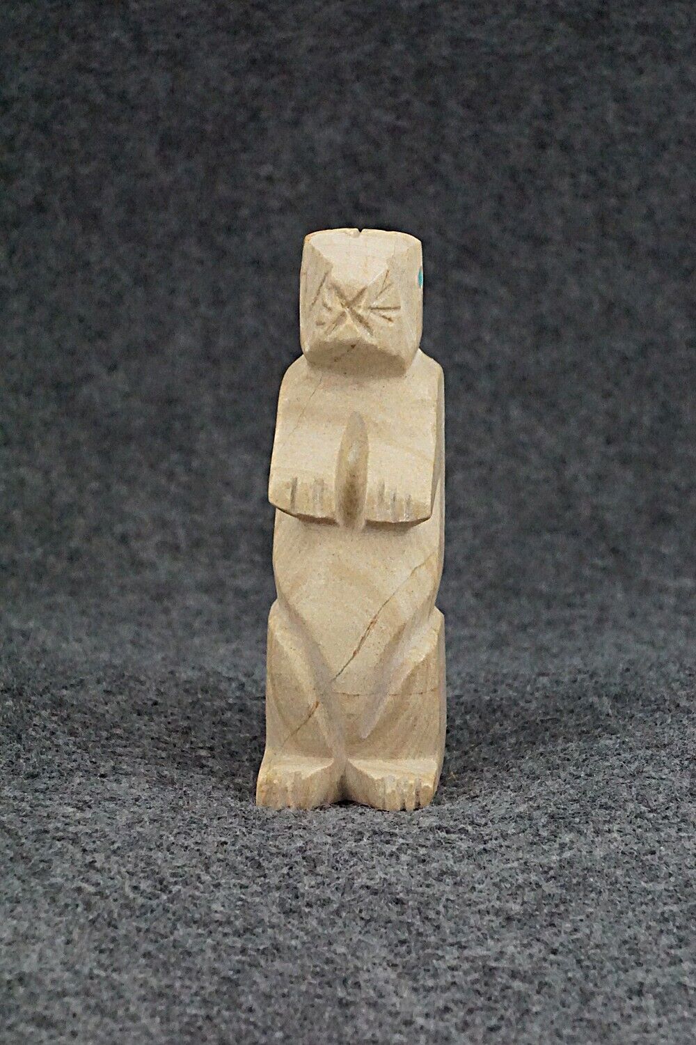 Prairie Dog Zuni Fetish Carving - Tony Mackel