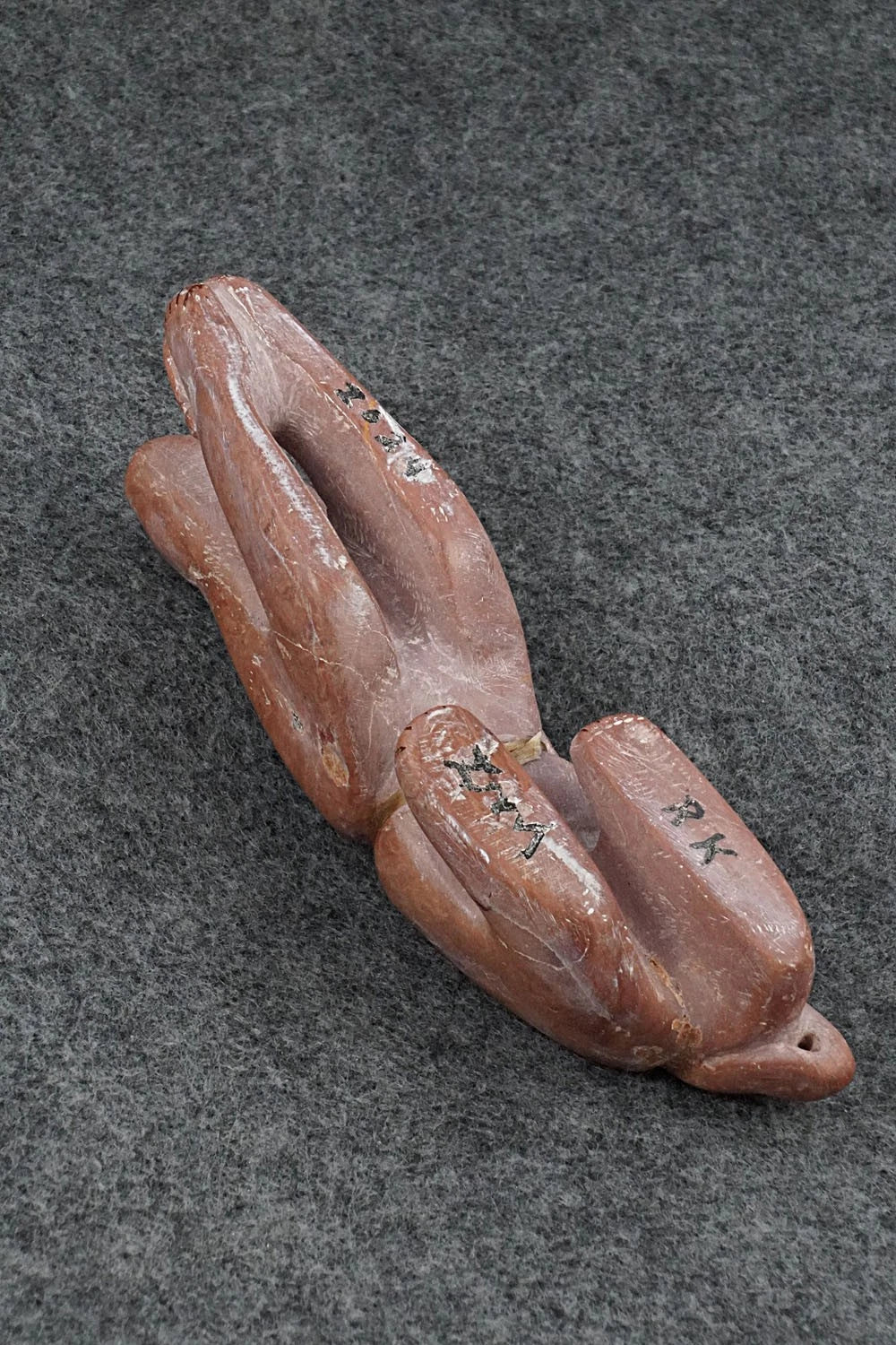 Mountain Lion Zuni Fetish Carving - Rick Kallestewa