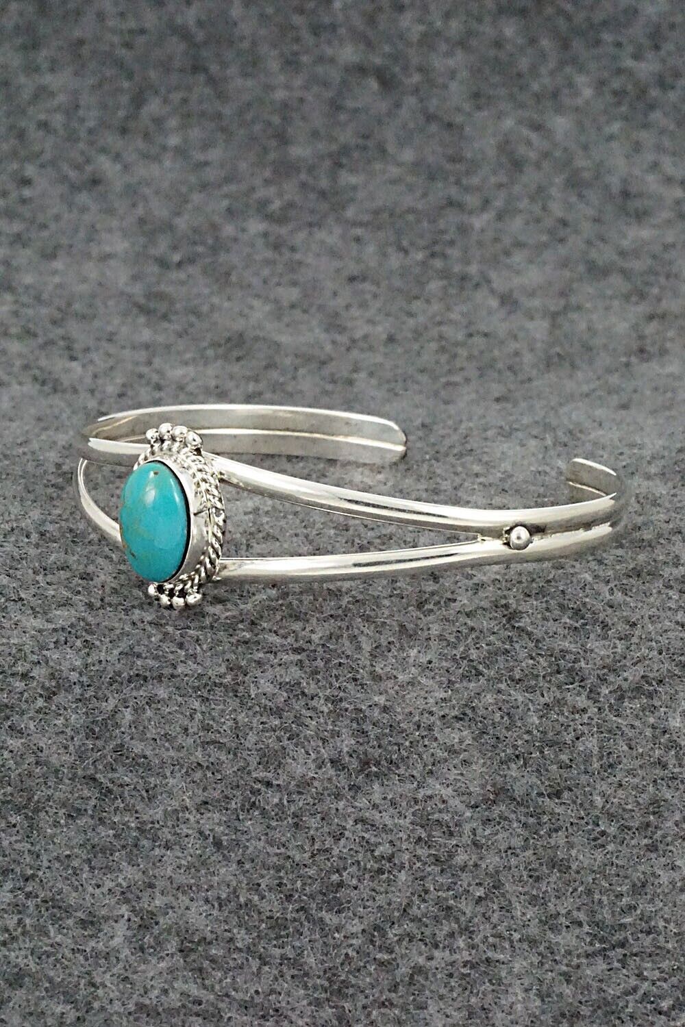 Turquoise & Sterling Silver Bracelet - Jan Mariano