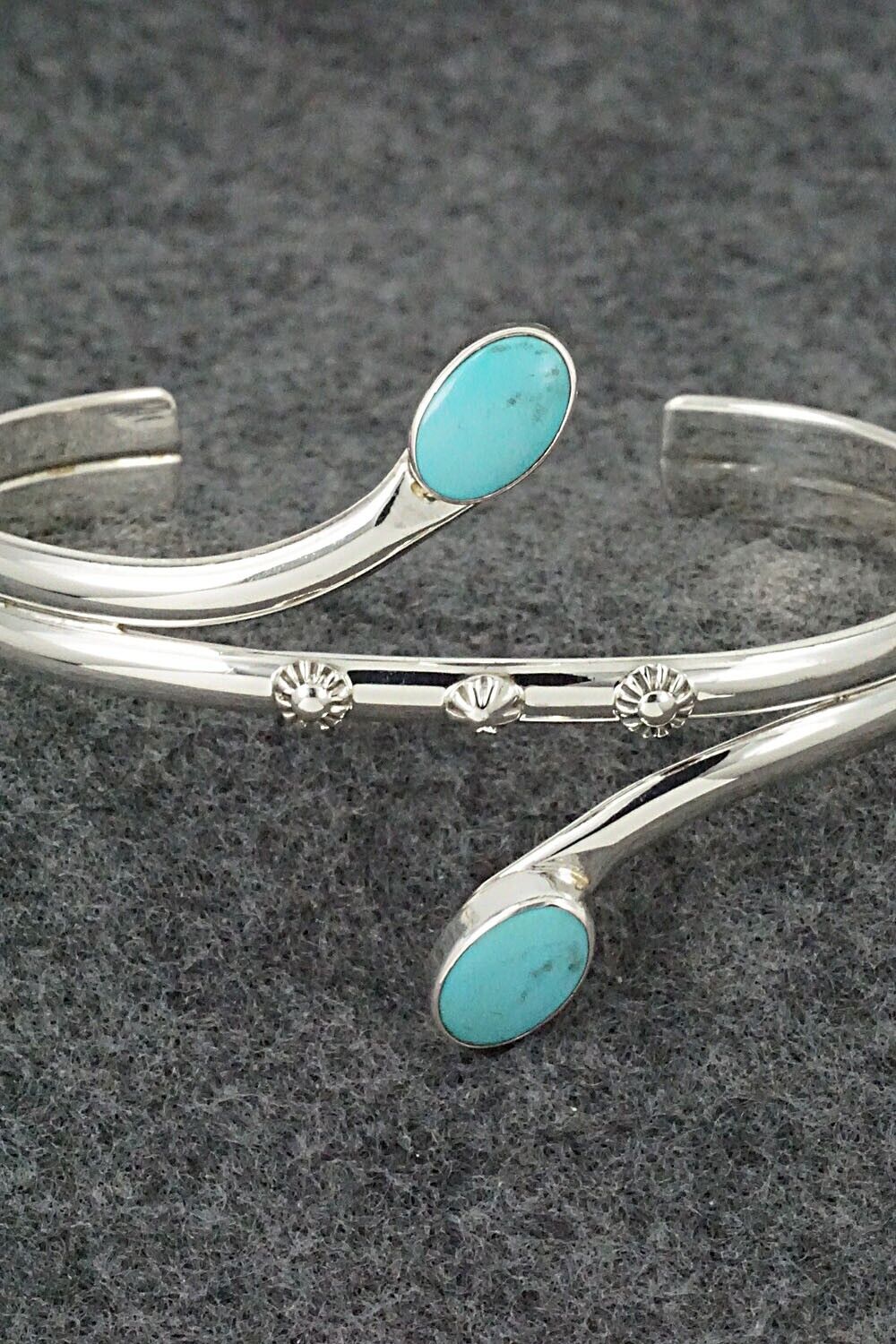 Turquoise & Sterling Silver Bracelet - Thomas Yazzie