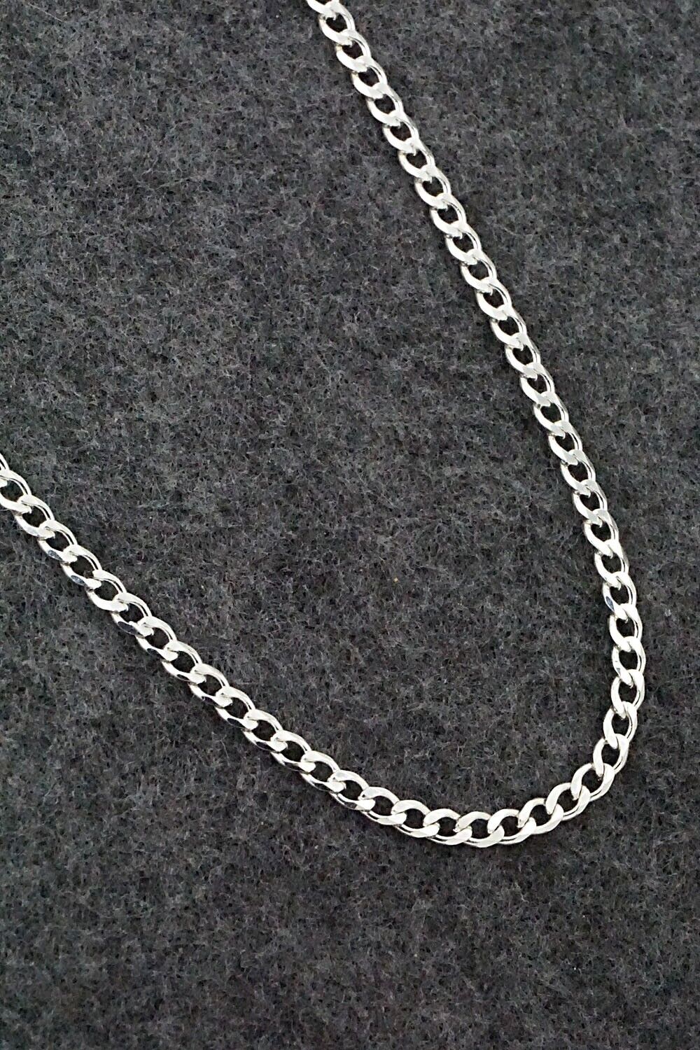 Sterling Silver Chain Necklace - Sterling Silver 16"