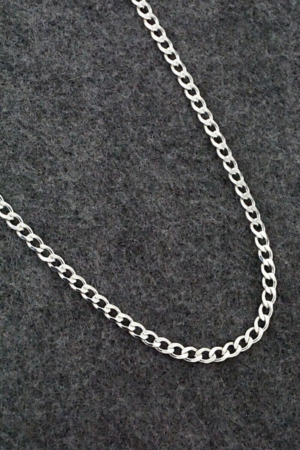 Sterling Silver Chain Necklace - Sterling Silver 16