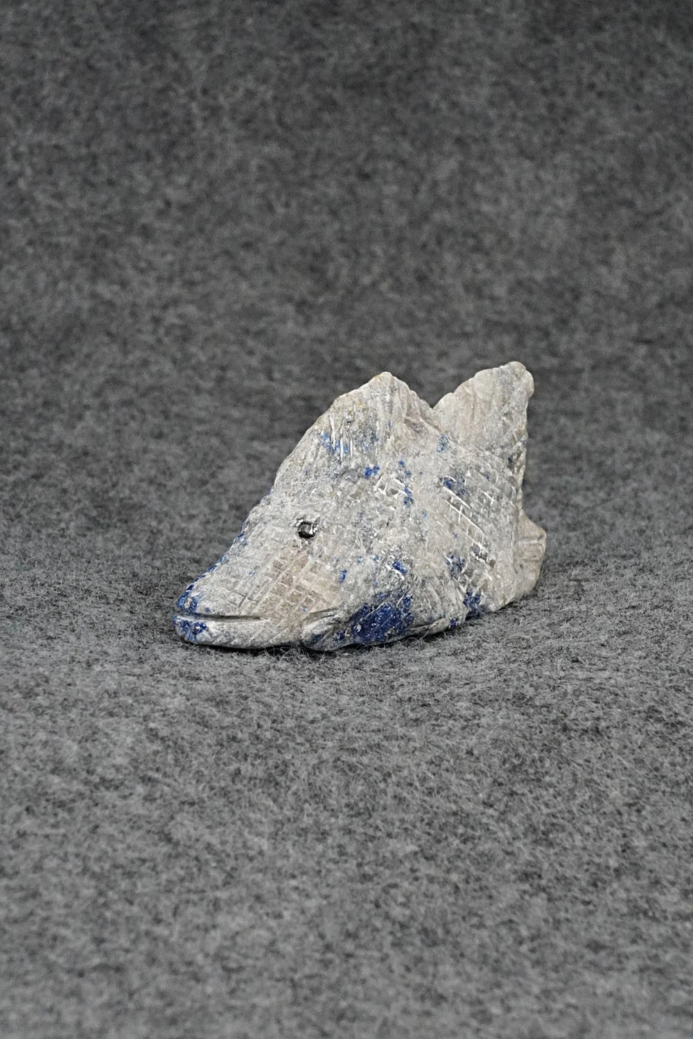 Fish Zuni Fetish Carving - Adrian Pablito
