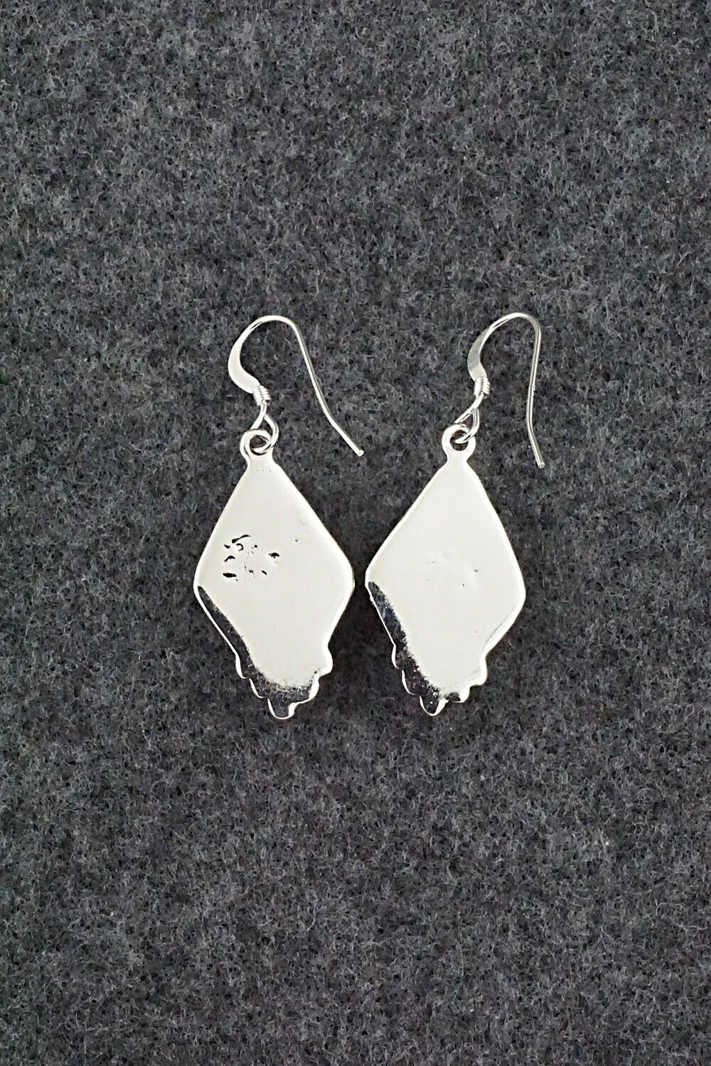 Turquoise & Sterling Silver Earrings - Gary Shorty
