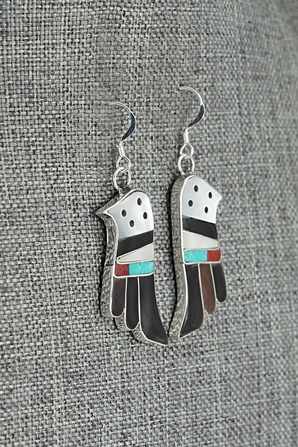 Multi-Stone & Sterling Silver Inlay Necklace Set - Bobby Shack