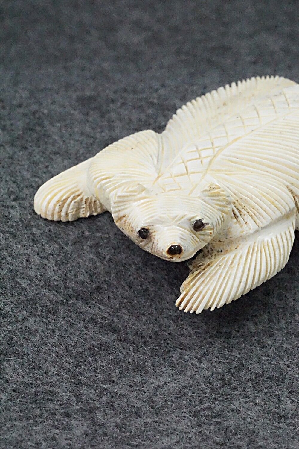 Badger Zuni Fetish Carving - Claudia Peina