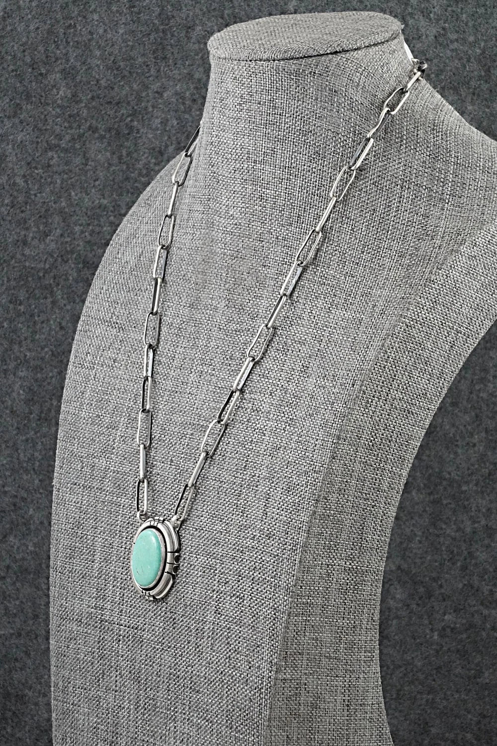 Turquoise & Sterling Silver Necklace - Daniel Benally