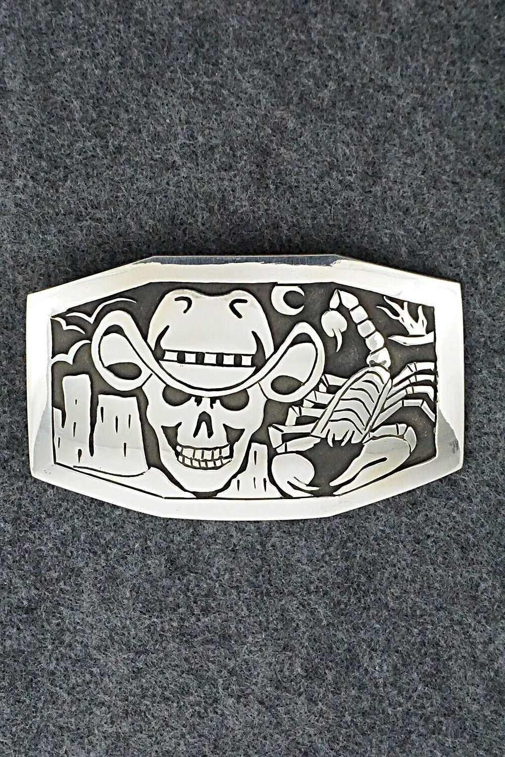 Sterling Silver Belt Buckle - Sonny Gene