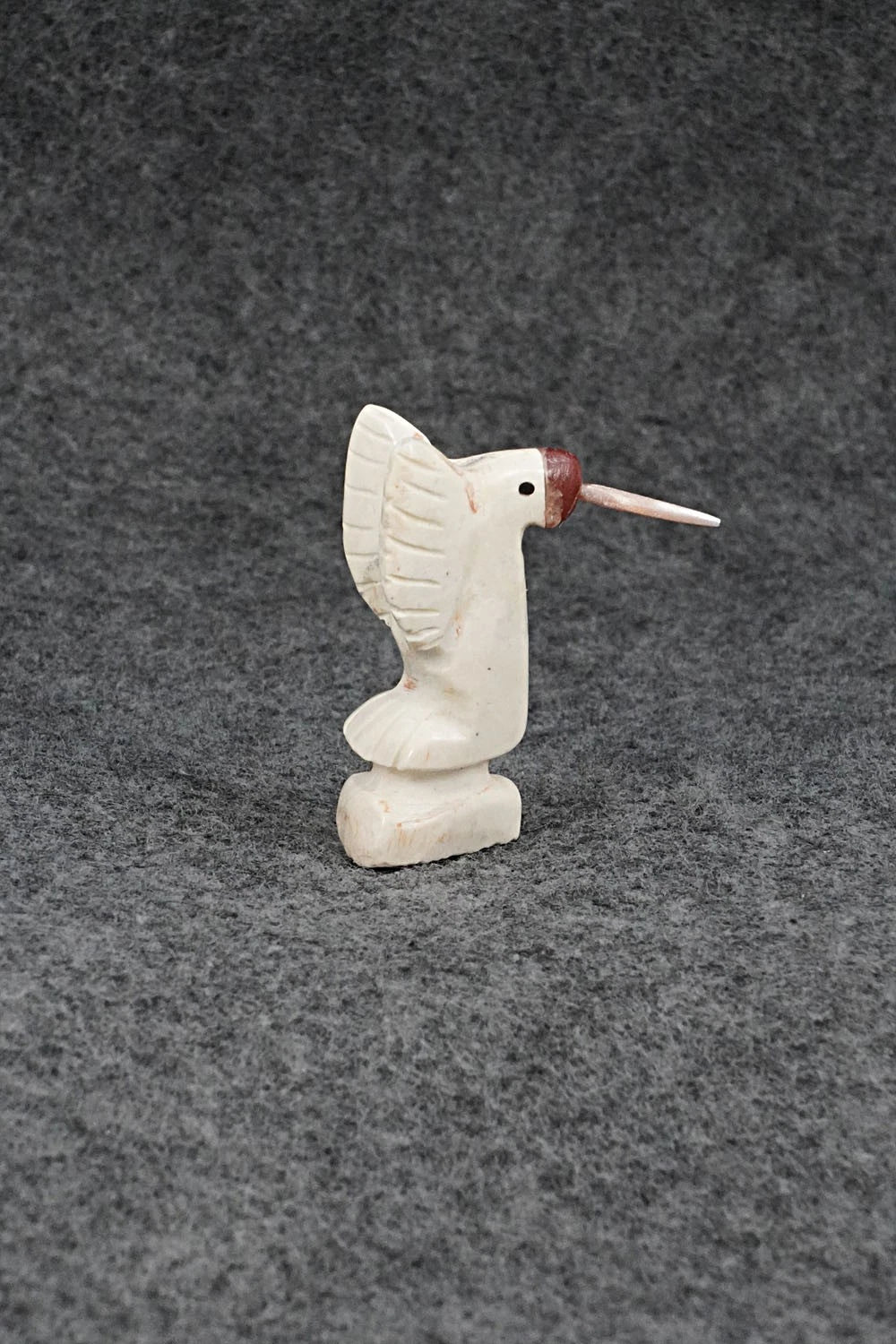 Hummingbird Zuni Fetish Carving - Justin Red Elk