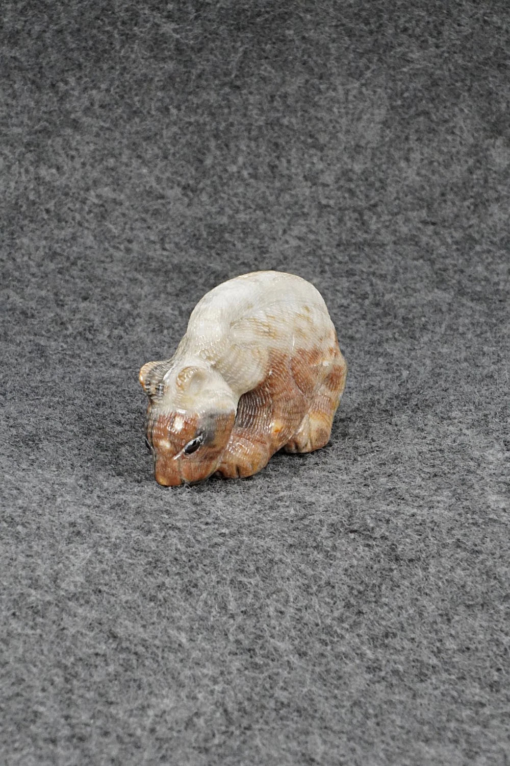 Mountain Lion Zuni Fetish Carving - Randy Lucio