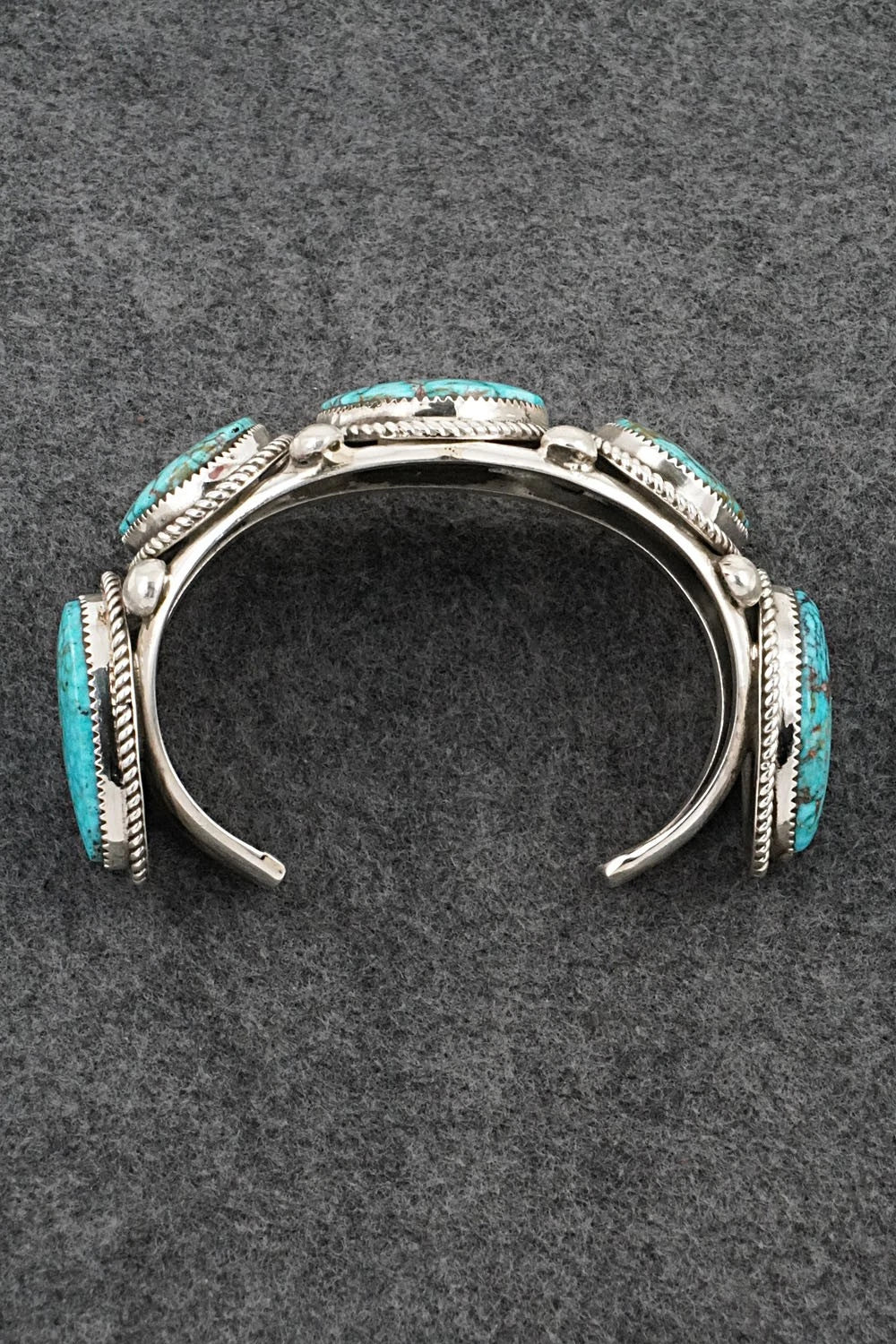 Turquoise & Sterling Silver Bracelet - Ray Nez