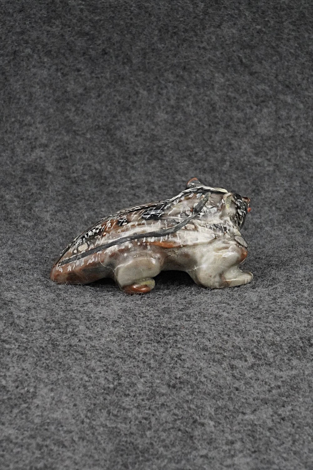 Badger Zuni Fetish Carving - Freddie Leekya