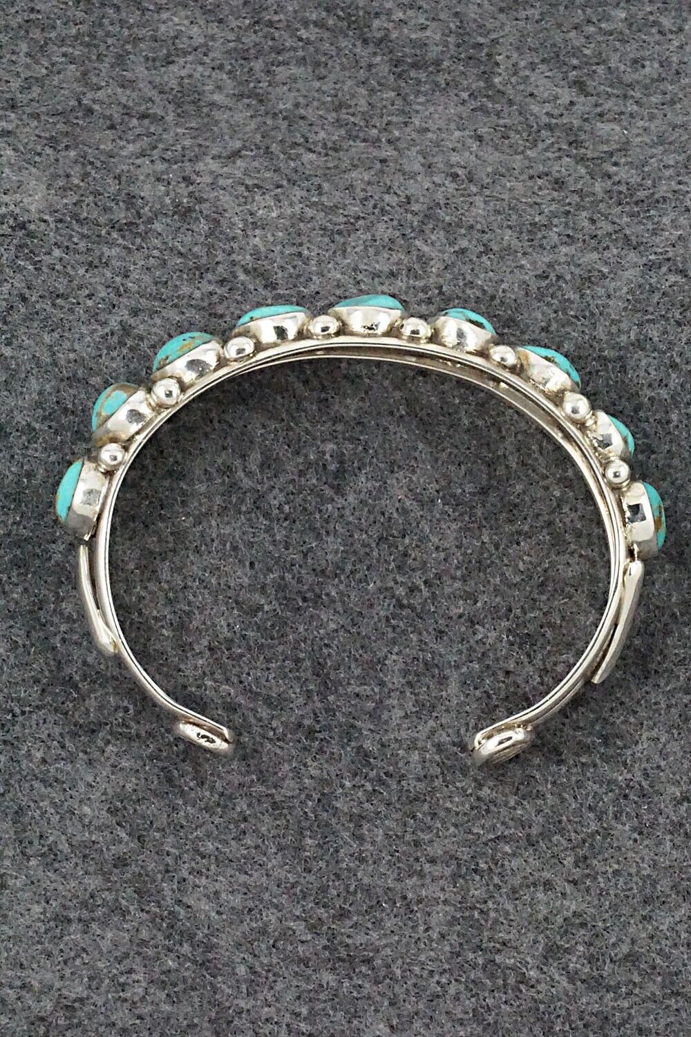 Turquoise & Sterling Silver Bracelet - Priscilla Reeder